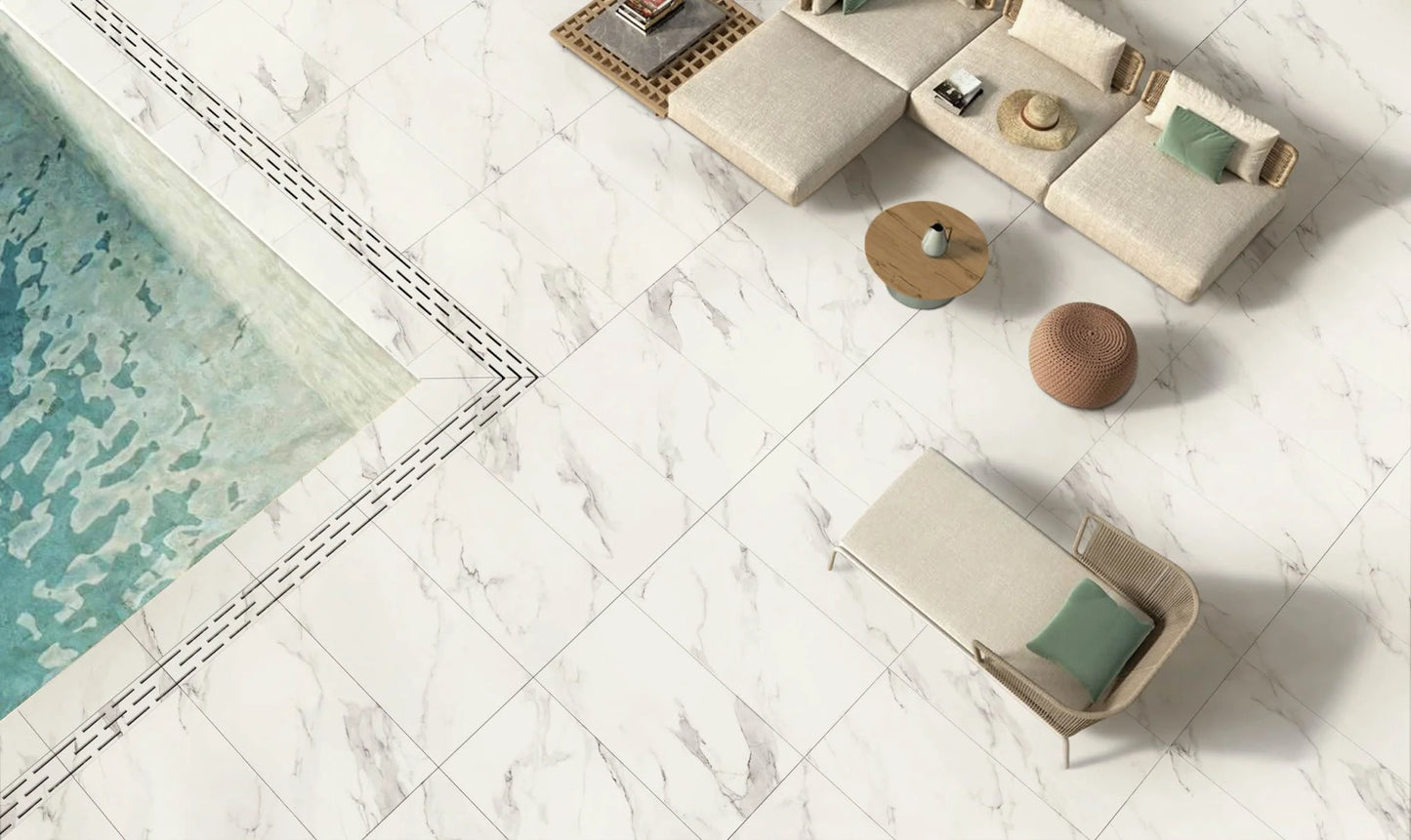 Calacatta th 2.0 - Gresie porțelanată rectificată