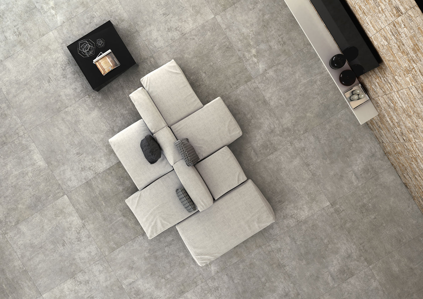 M. GREY - Gresie porțelanată rectificată