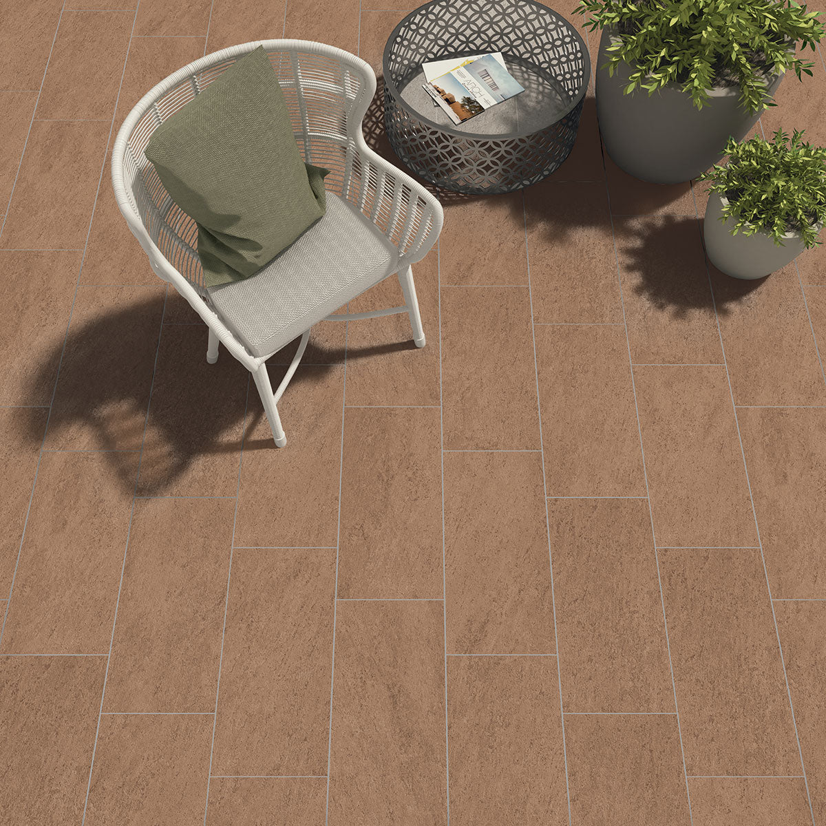 TERRAFORTE cotto - Gresie porțelanată rectificată