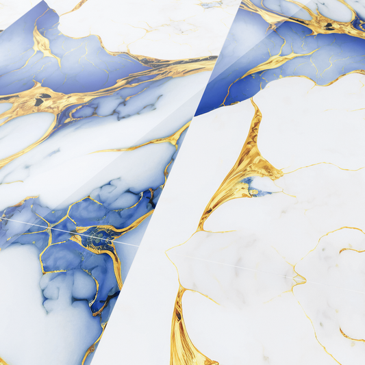 Gresie BLU. Gold , rectificata, portelanata