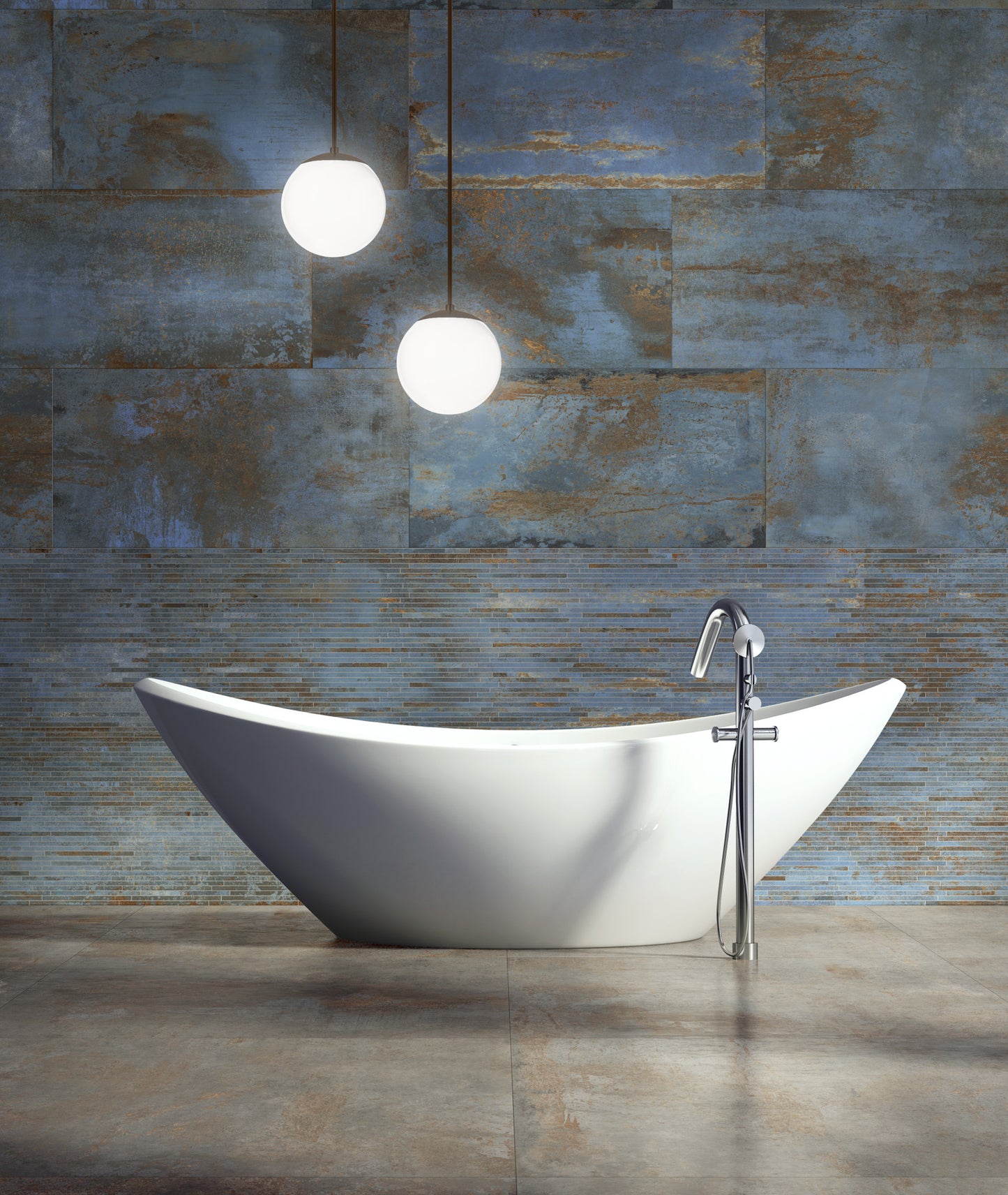 Flatiron B. - Gresie porțelanată rectificată