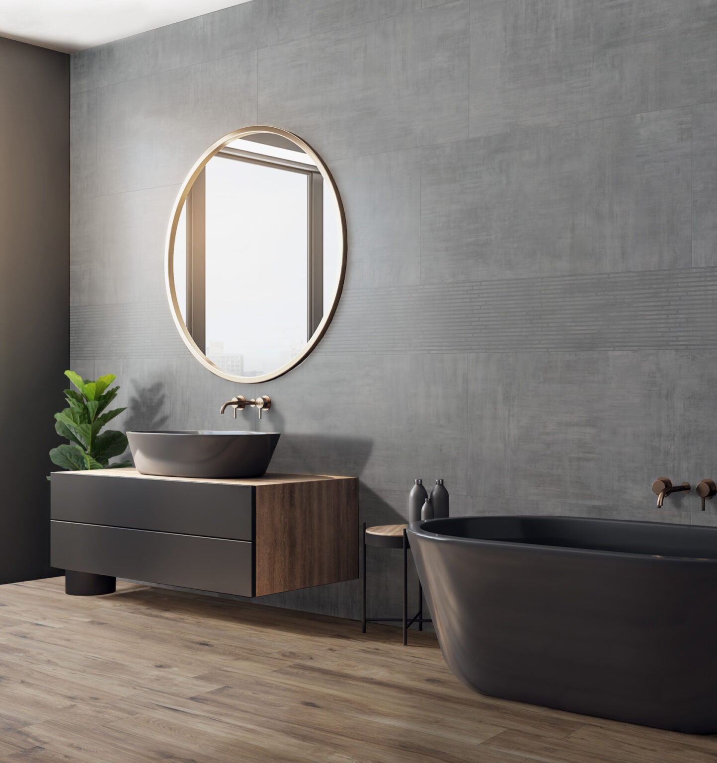 Grey 24. - Gresie porțelanată rectificată