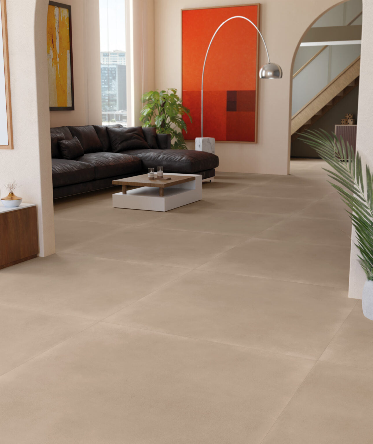 Res C. - Gresie porțelanată rectificată