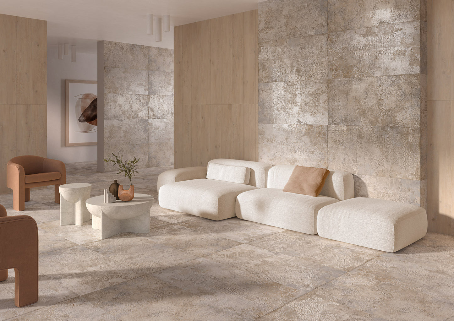 NAIN -  Gresie porțelanată rectificată