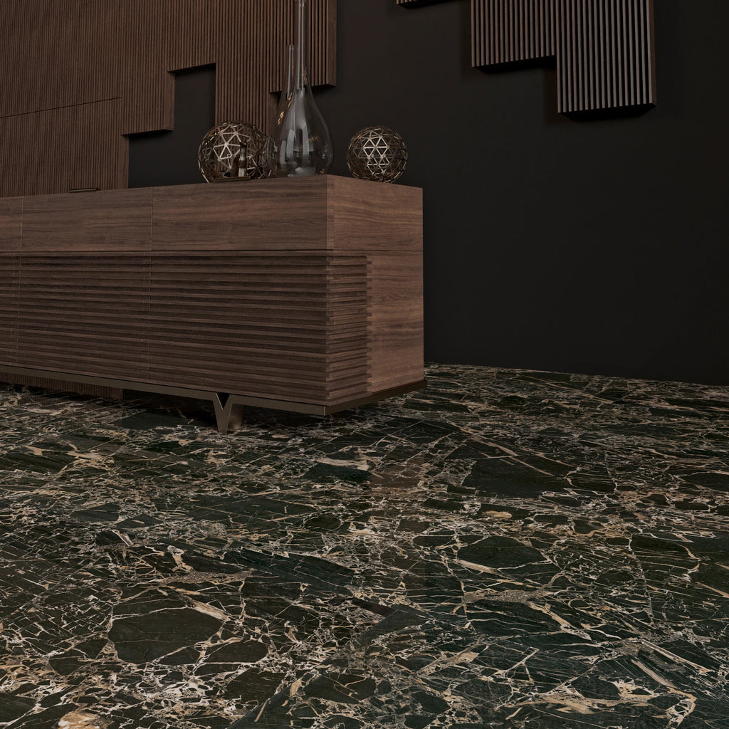 Gresie Tig Black, rectificata, portelanata 60x60