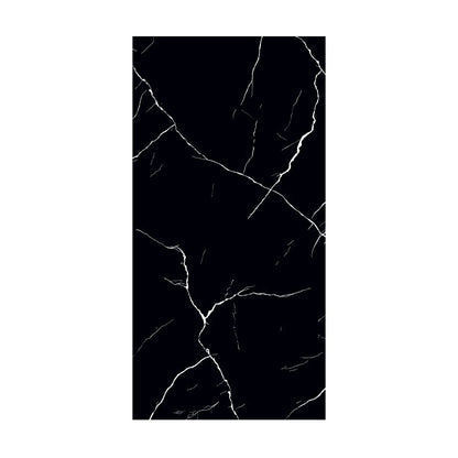 Gresie Nero Ma.  rectificata, portelanata,negru, lucioasa 60x120