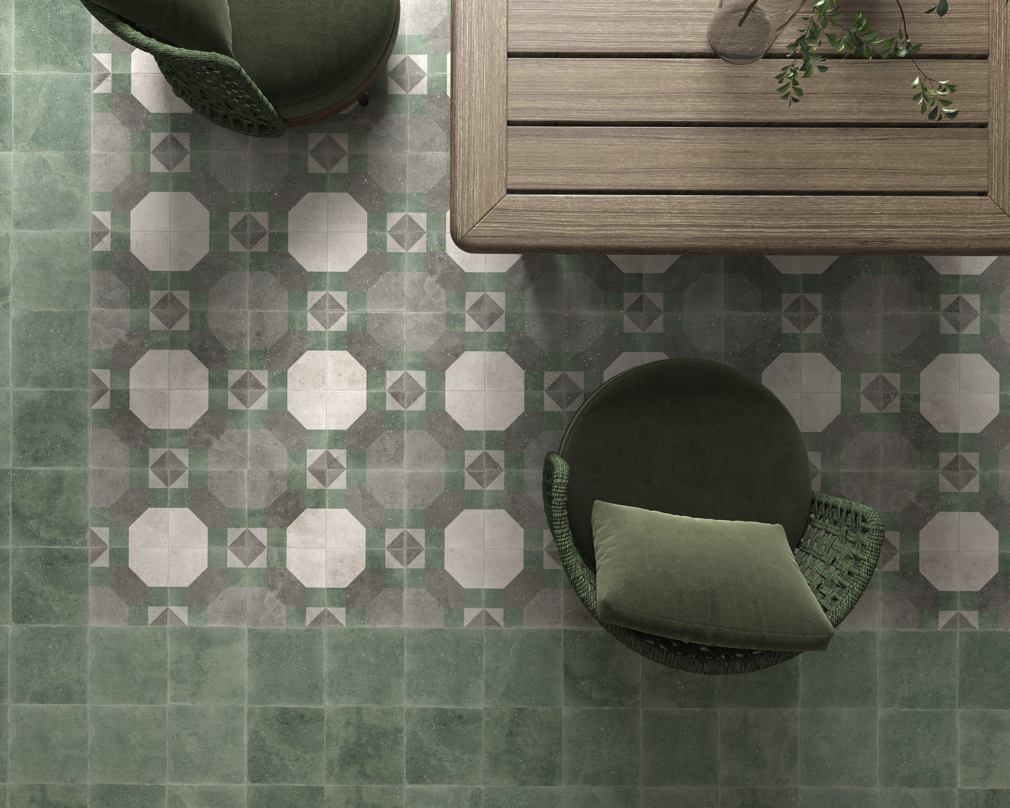 Milano Verde, Gresie 20x20