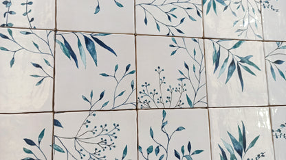 OLIVIA azul  , faianta 15x15