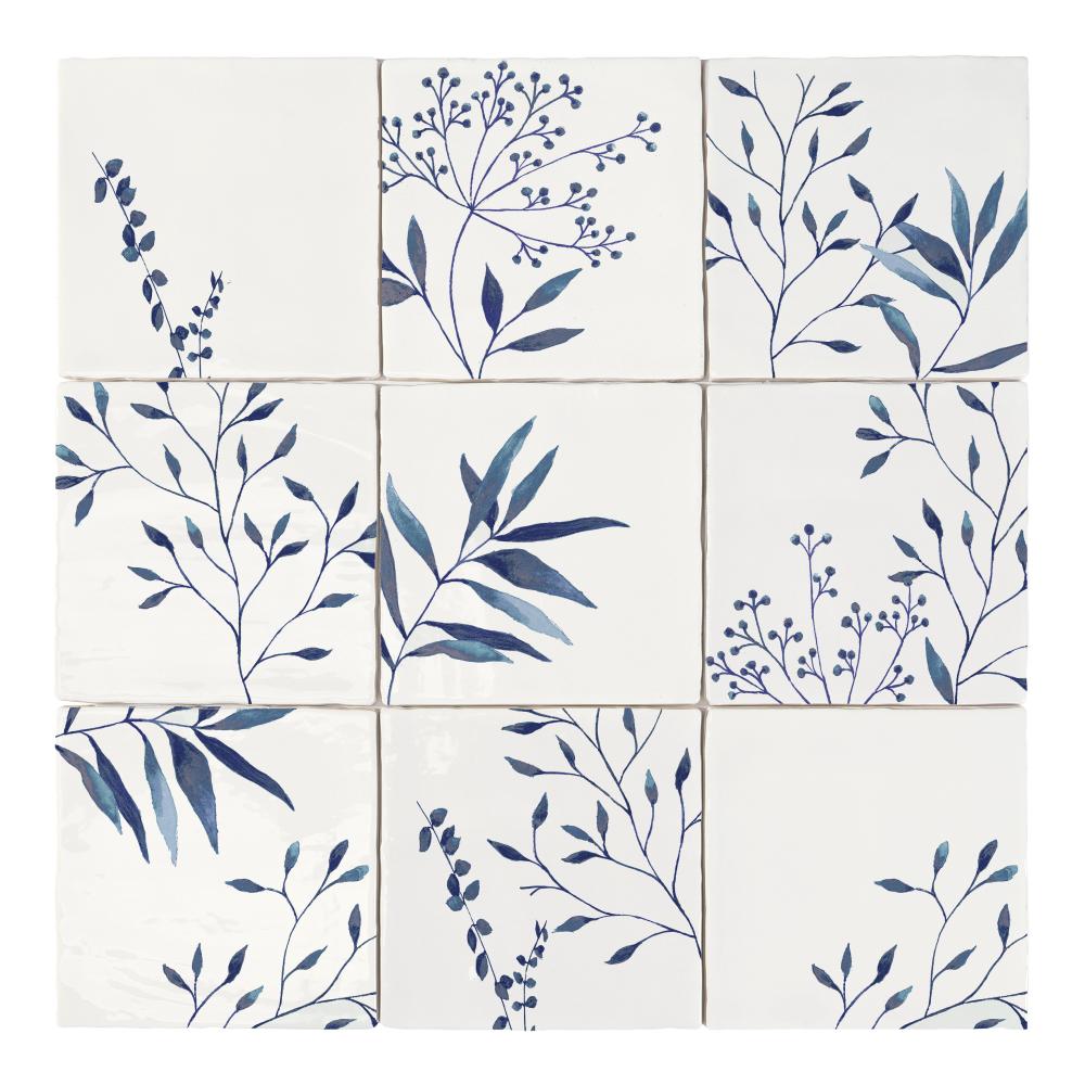 OLIVIA azul  , faianta 15x15