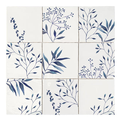 OLIVIA azul  , faianta 15x15