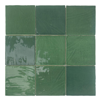TABARCA verde , faianta 15x15