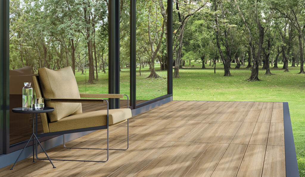 Woodbreak O. Grosime 2CM  R11   -  Gresie porțelanată rectificată antiderapantă